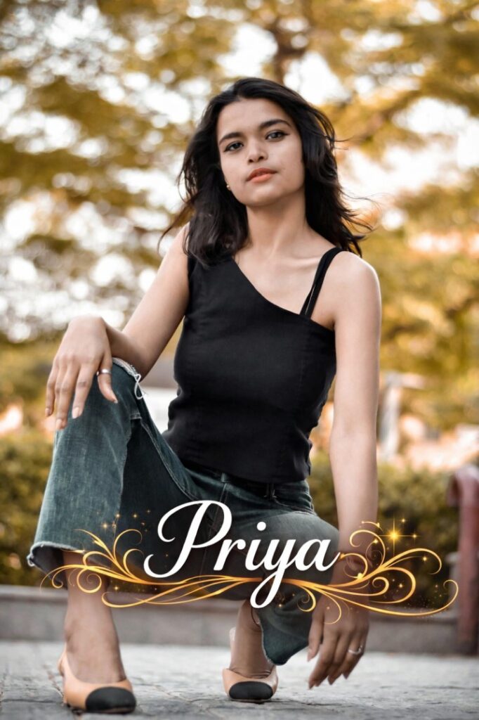 Professional escort girl in Gurgaon with confidential service