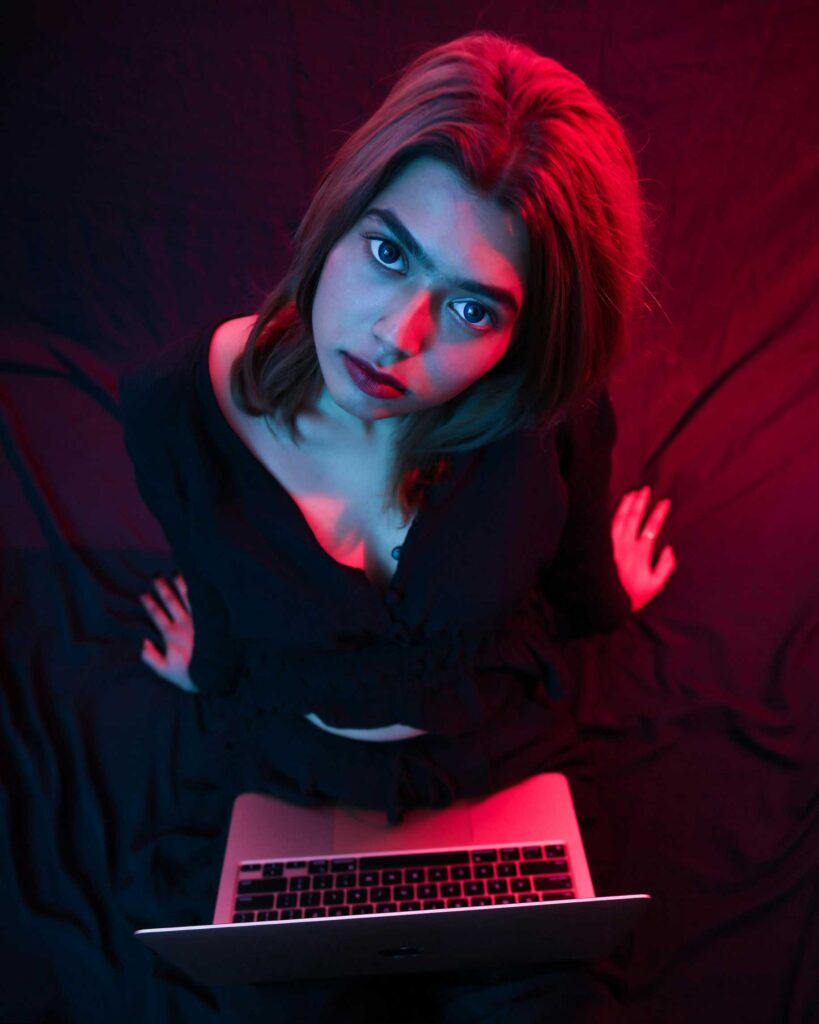 user doing live video call on smartphone in Gurgaon